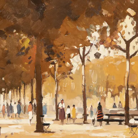 R B Watson - Autumn Champs Elysees
