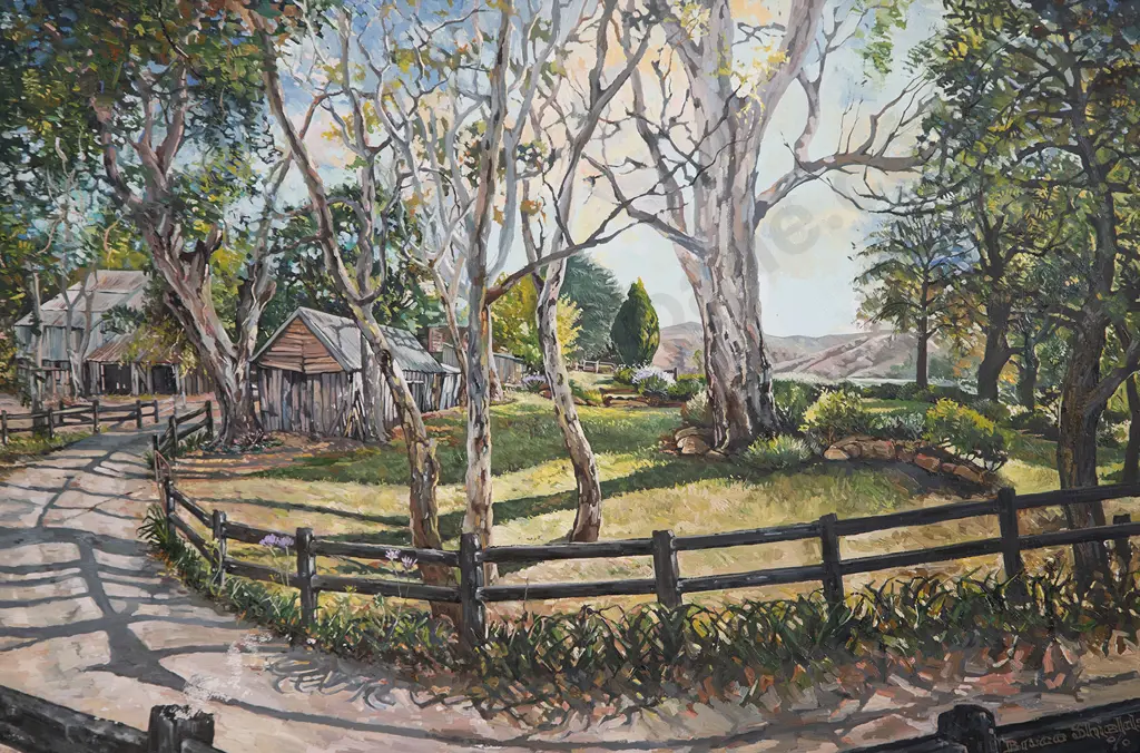 Bruce Shields (Australian) - Country Lane Image 1++