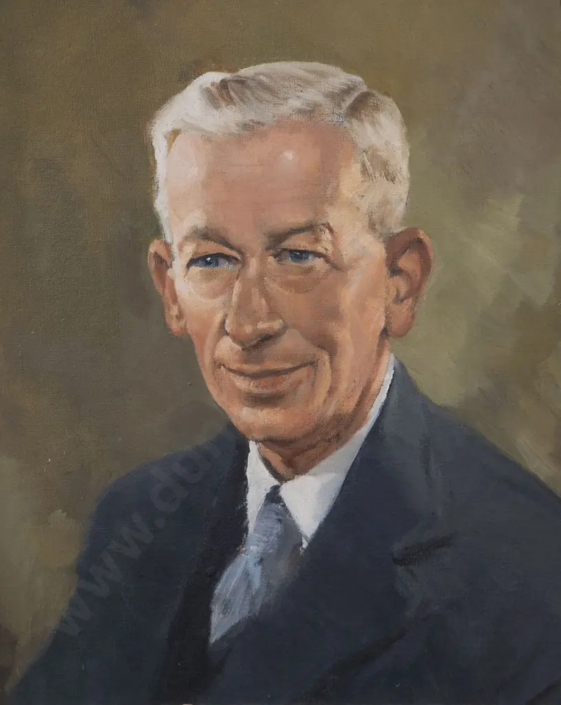 Attributed Peter McIntyre - Portrait of Joseph Albert Key Image 1++