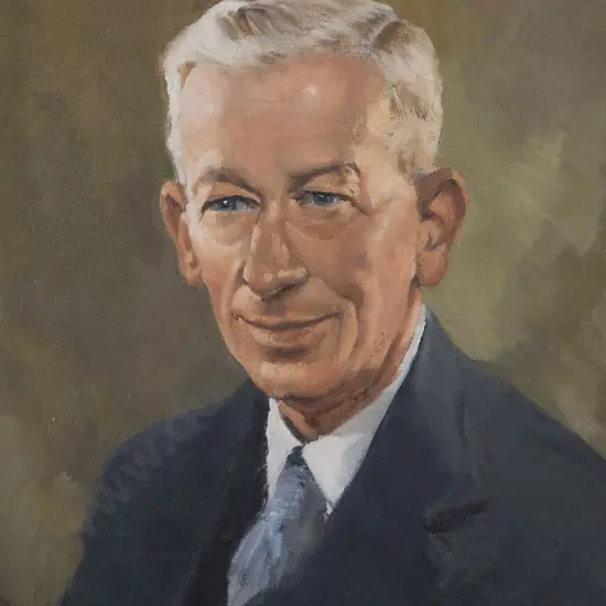 Attributed Peter McIntyre - Portrait of Joseph Albert Key