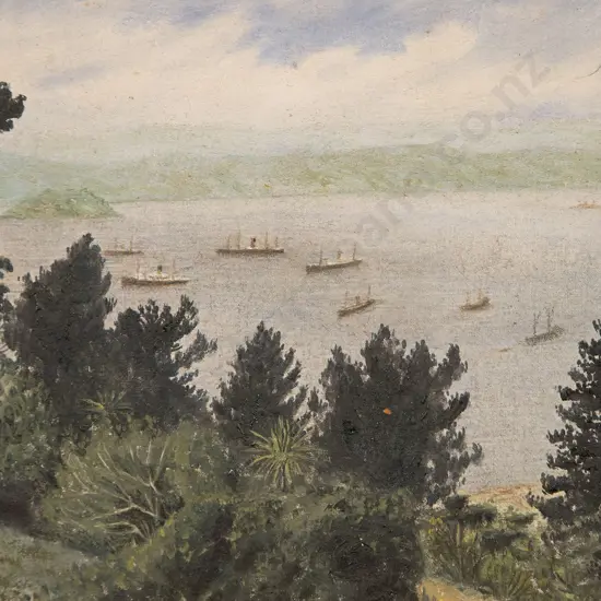 Attributed Frederick Price - Wellington Harbour