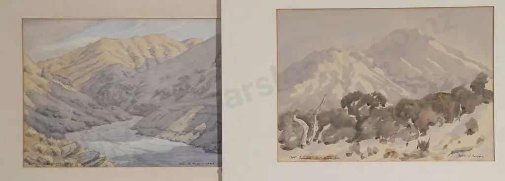 John L Moore - Landscape Watercolours (3) Image 1++