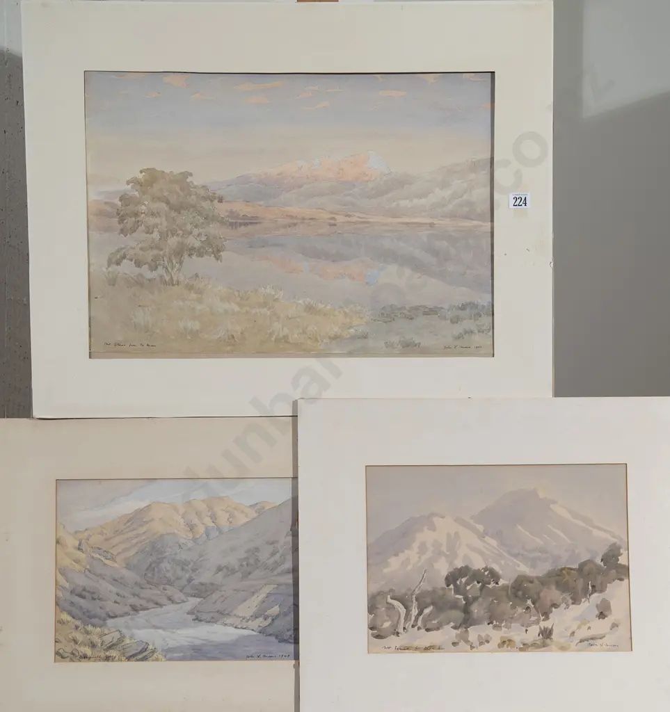 John L Moore - Landscape Watercolours (3) Image 1++