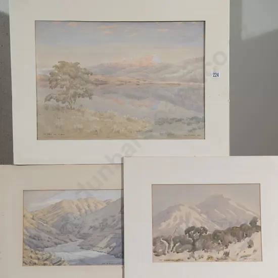 John L Moore - Landscape Watercolours (3)