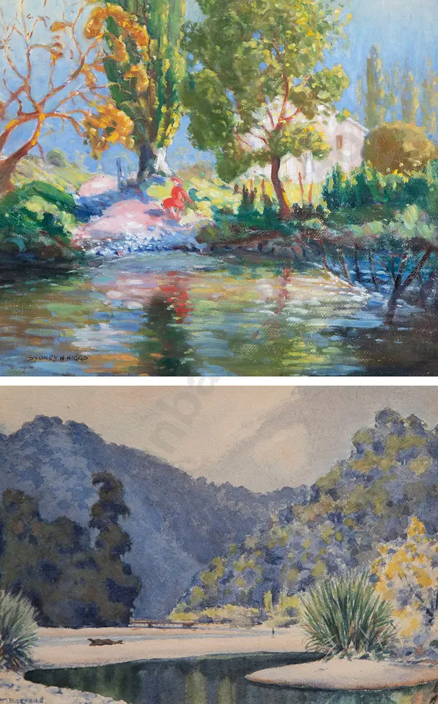 William F Barraud - Macdonald's Creek & Sydney H Higgs - Untitled (2) Image 1++