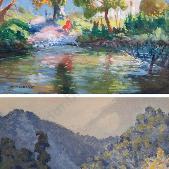William F Barraud - Macdonald's Creek & Sydney H Higgs - Untitled (2)