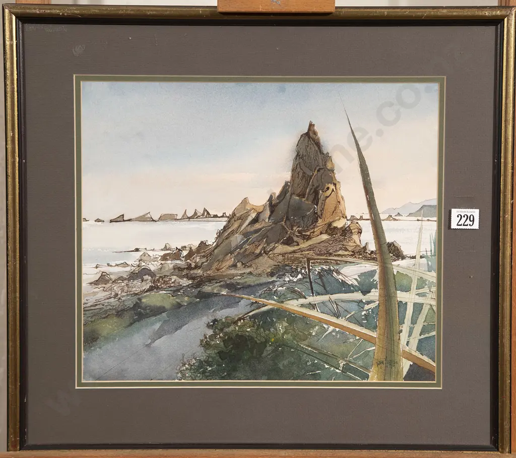John Castle - Toward Moa Point (Wellington) & other (2) Image 1++