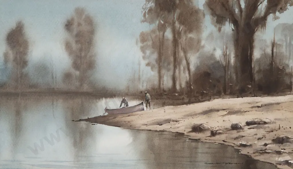 Garrick Tremain - Untitled (Figures in Landscape) Image 1++