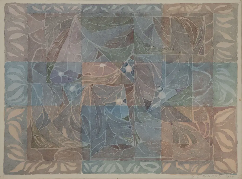 Geoff Fairburn - Still Life with Leaves Image 1++