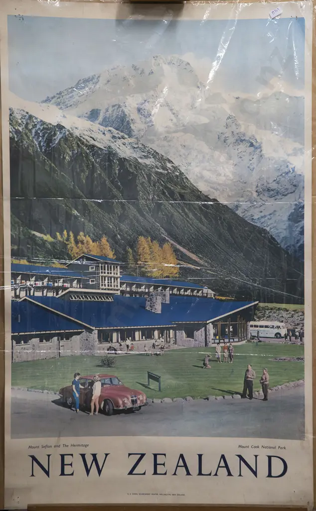 Vintage New Zealand Travel Posters (2) Image 1++