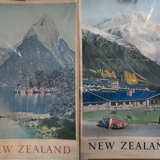 Vintage New Zealand Travel Posters (2)