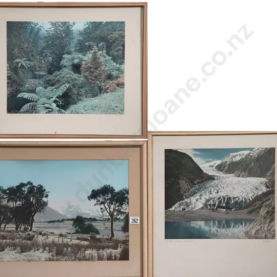 Whites Aviation 'New Zealand Bush' & two other photographs (3)