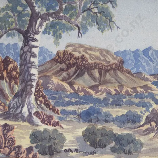 Otto Pareroultja - Central Australian Landscape