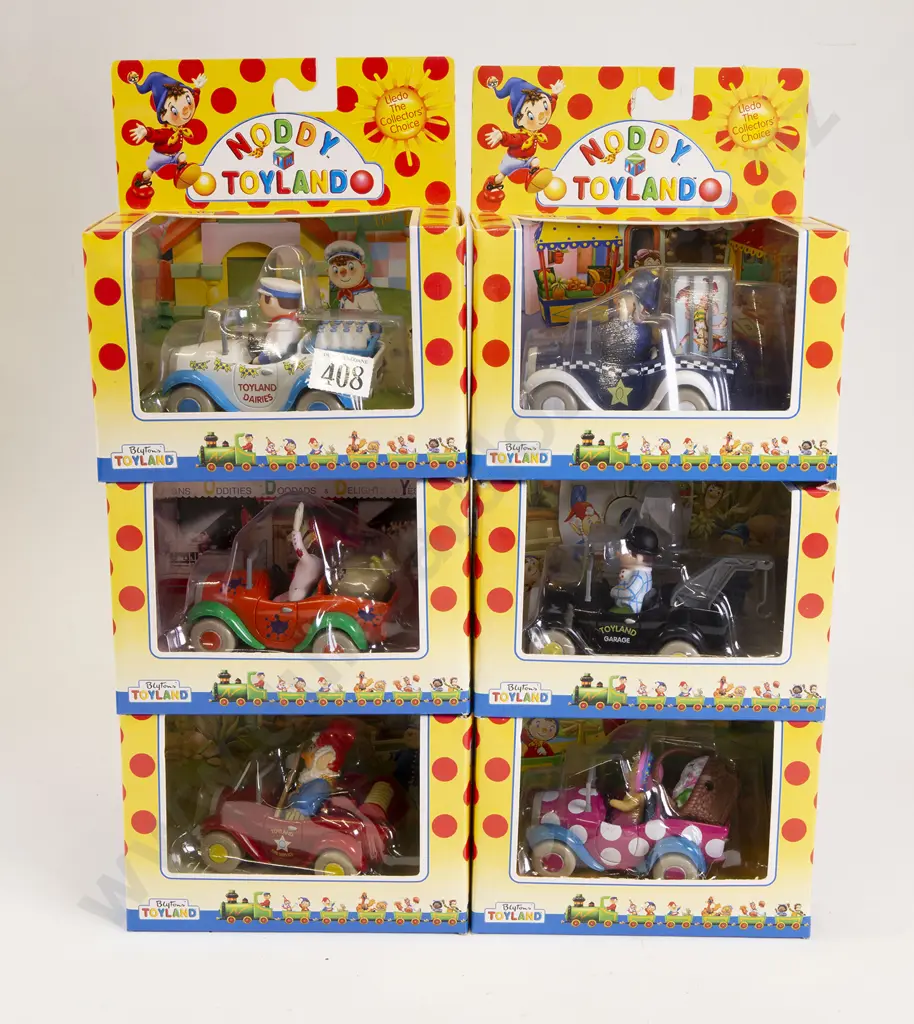 Boxed Lledo Noddy Toyland Six Diecast Vehicles Image 1++