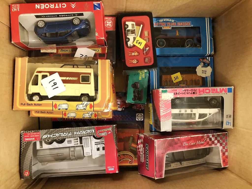 Qty of Assorted Die Cast Models Image 1++