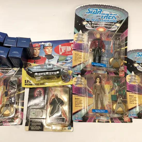 Qty of Boxed Star Trek and Corgi Models etc
