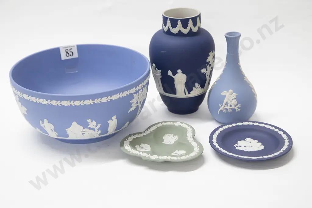 Assorted Wedgwood Jasper Ware (5) Image 1++