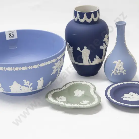 Assorted Wedgwood Jasper Ware (5)