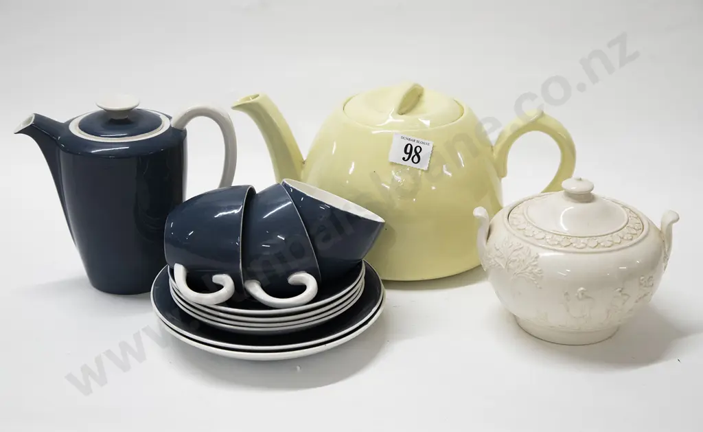 Poole Coffee China together with Wedgwood Sugar Bowl etc Image 1++