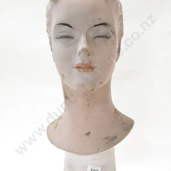 C1930s Shop Display Bust