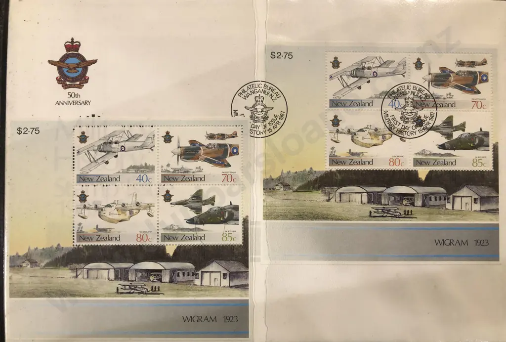 Framed Stamp Display Year of the Ox together with FDC album Image 1++