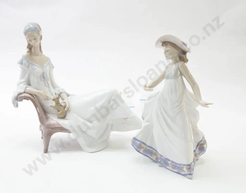 Two Lladro Figures (a/f) Image 1++