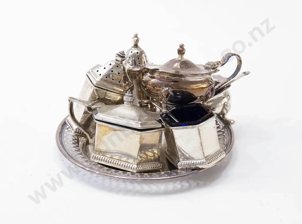 Assorted S/S and S/P Items Including Salts (9) Image 1++