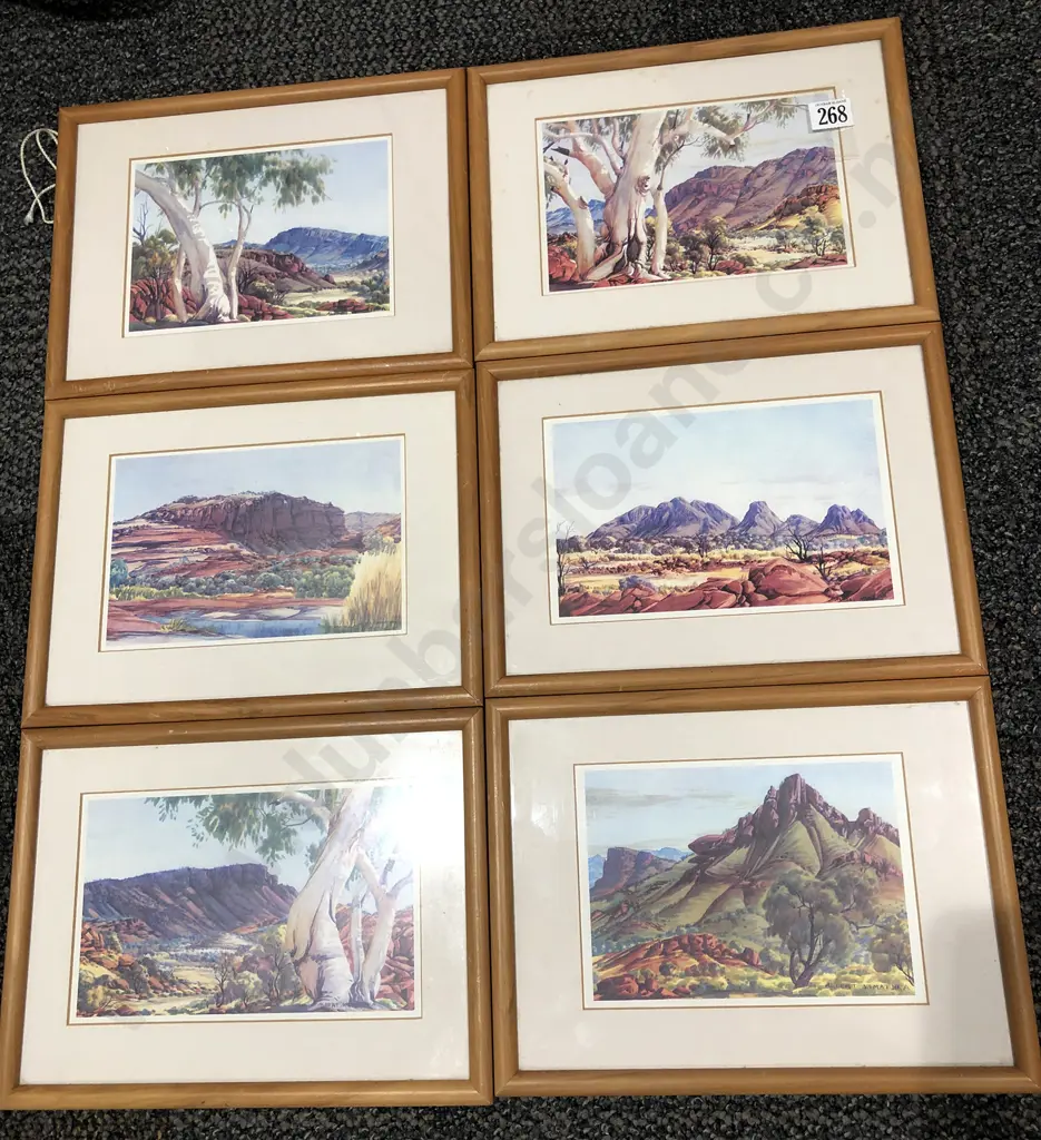 Six Albert Namatjira Prints Image 1++