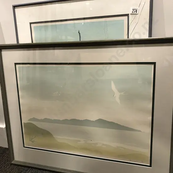 Two Framed ltd ed Prints a/f