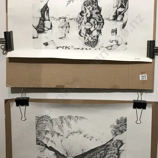 Two Rei Harmon ltd ed prints