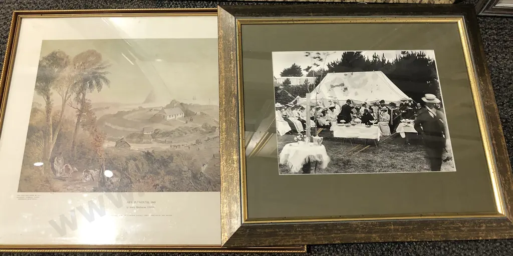 Three Framed Prints incl Photographic Image 1++