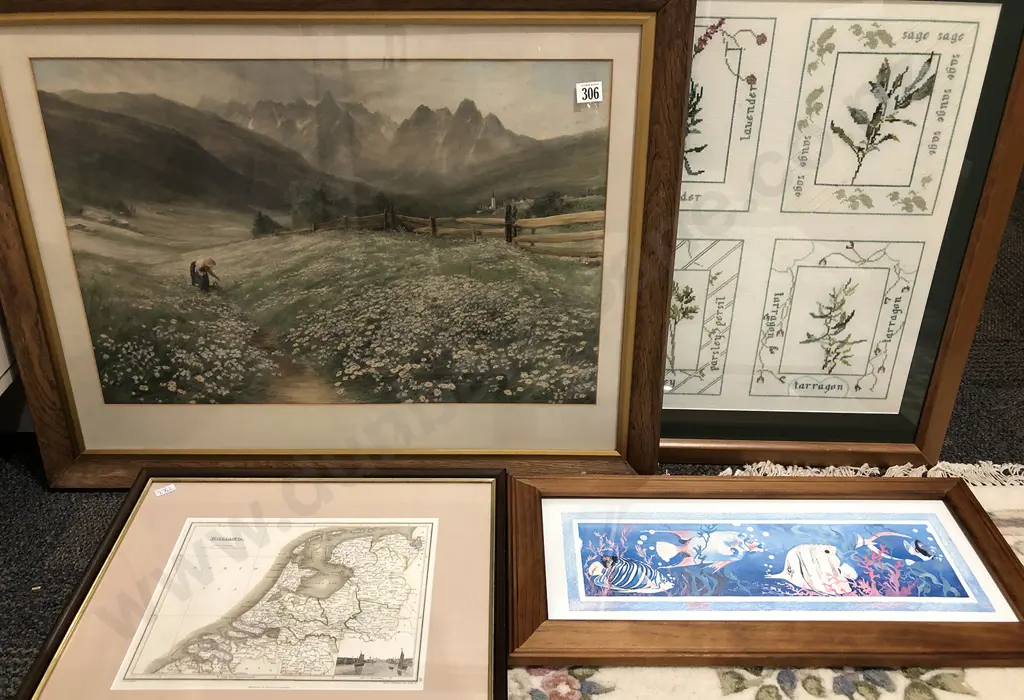 Three Framed Prints Image 1++