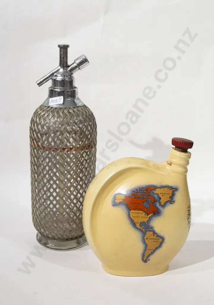 Soda Syphon and Royal Commemorative Decanter Image 1++