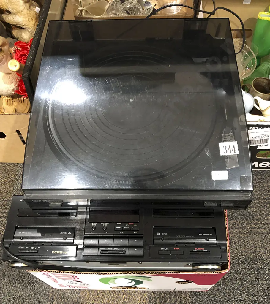 Kenwood Stereo System incl Turntable Image 1++