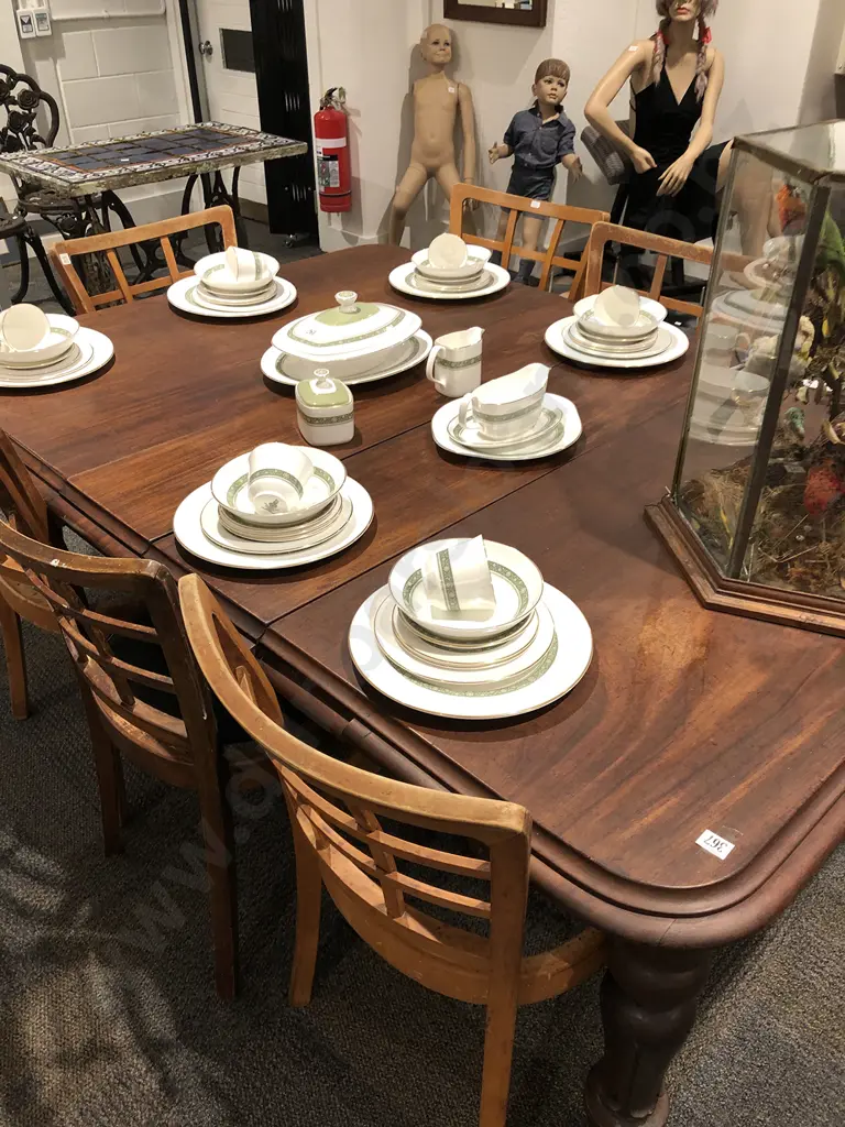 Victorian Extension Dining Table Image 1++