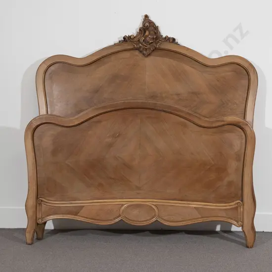 Two French Walnut Bedsteads