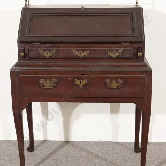 Rare American Federal Period Two Stage Mahogany Bureau