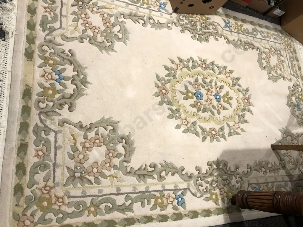 Chinese Floral Floor Rug 250 x 166cm Image 1++