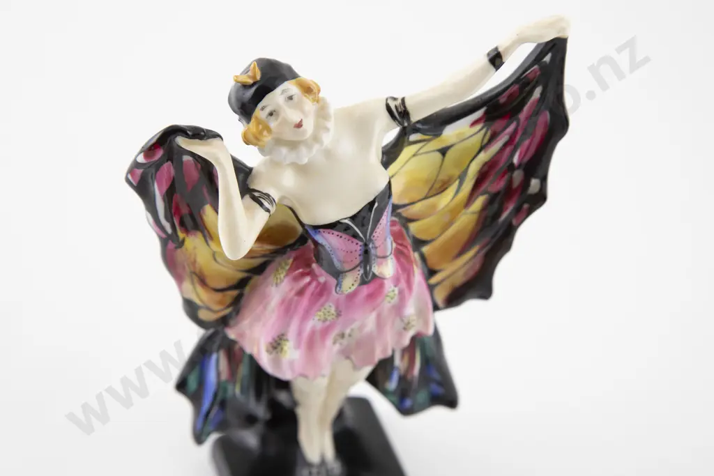 Rare Royal Doulton Butterfly Girl Image 1++