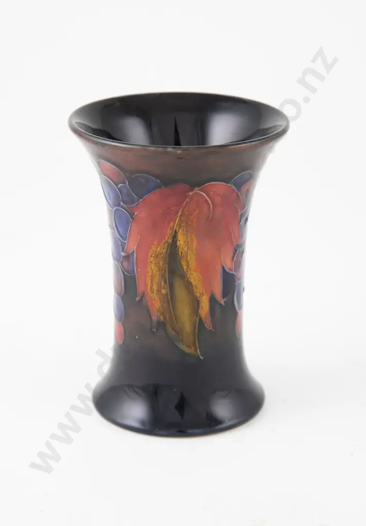 Small Moorcroft Leaf & Berry Pattern Vase Image 1++