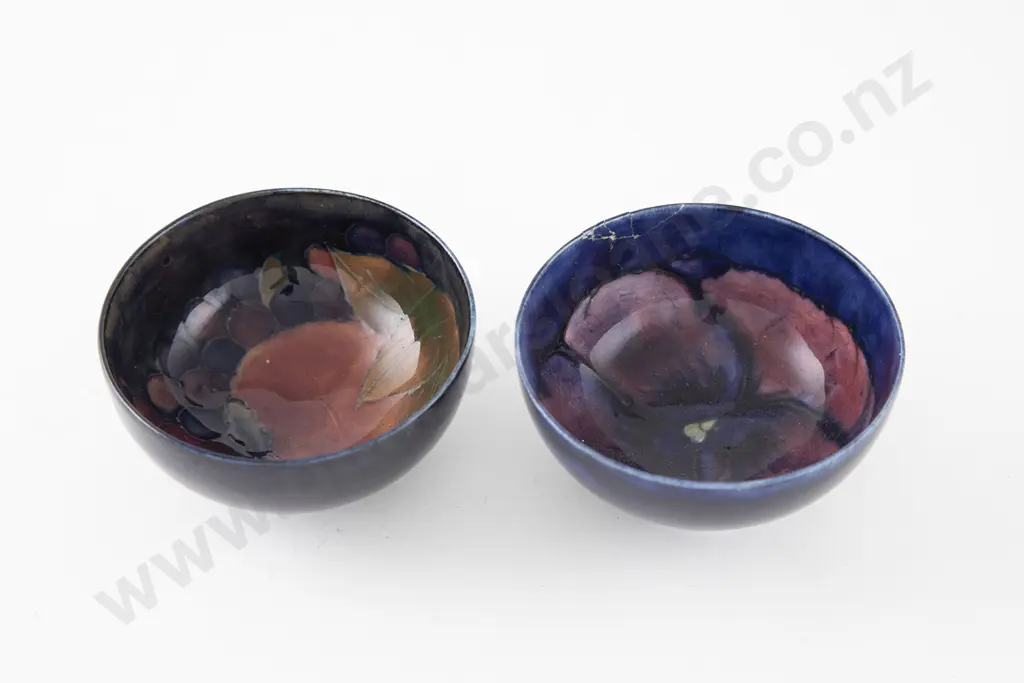 Two Small Footed Moorcroft Bowls Image 1++