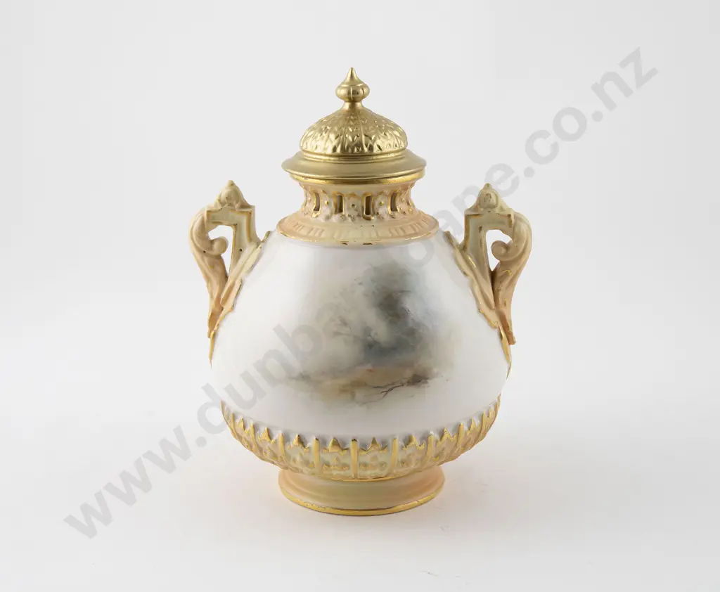 Royal Worcester Pot Pourri Jar and Cover Image 1++