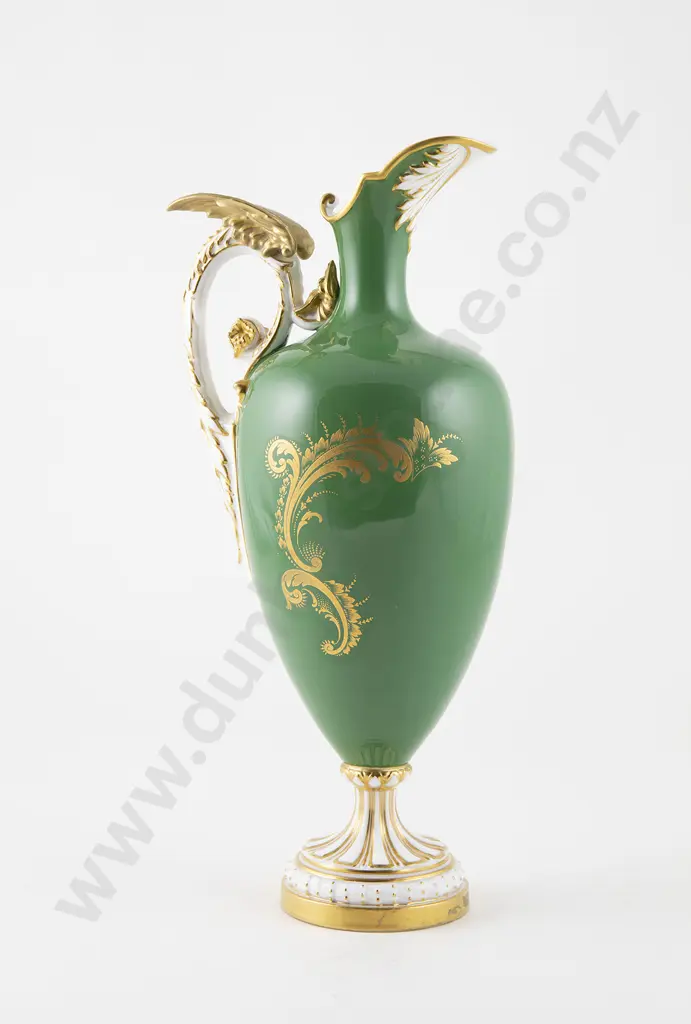 Royal Worcester Ewer with Griffen Handle Image 1++
