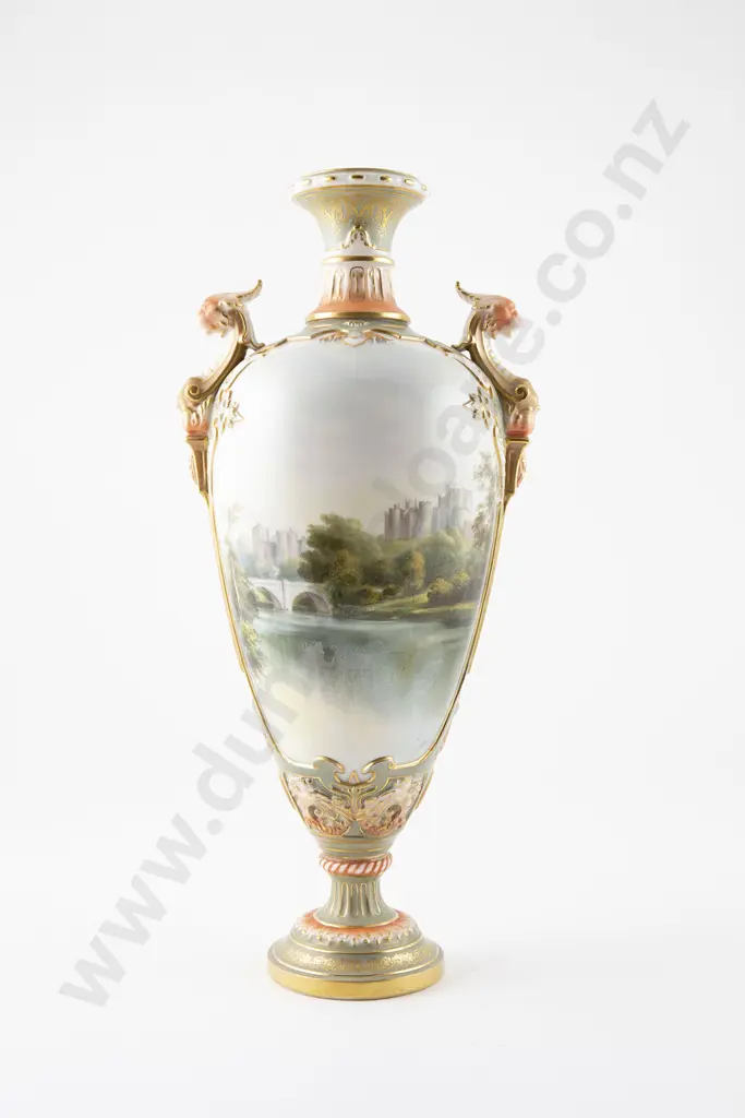 Royal Worcester Vase Image 1++