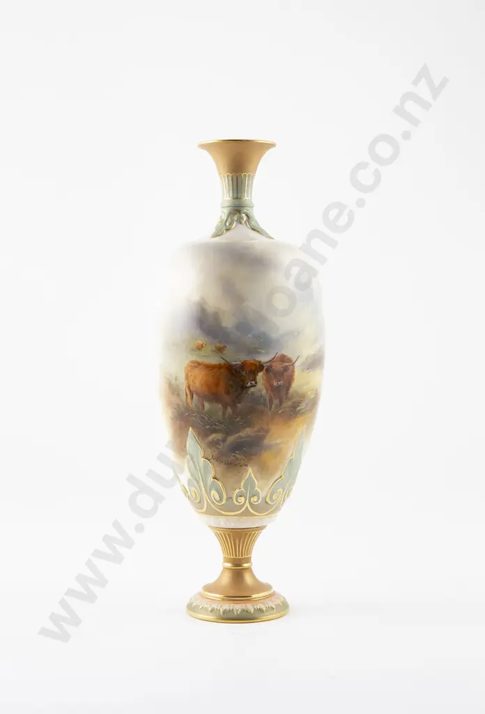 Royal Worcester Vase Image 1++