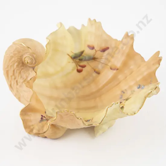 Royal Worcester Nautilus Shell Bowl