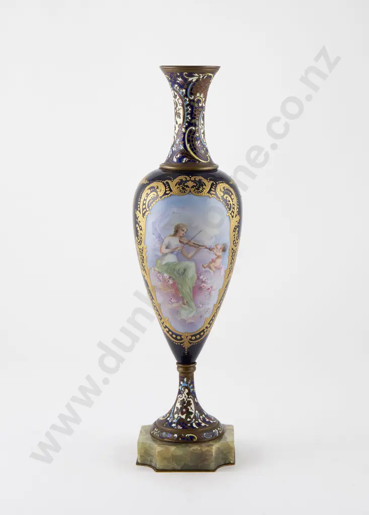 Late C19th Sevres Pattern Specimen Vase Image 1++