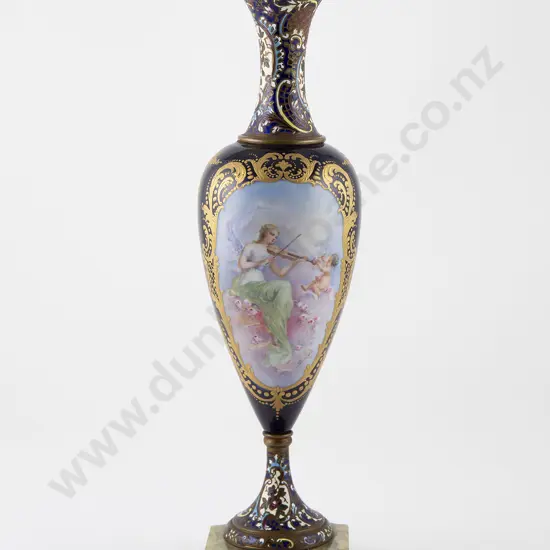 Late C19th Sevres Pattern Specimen Vase