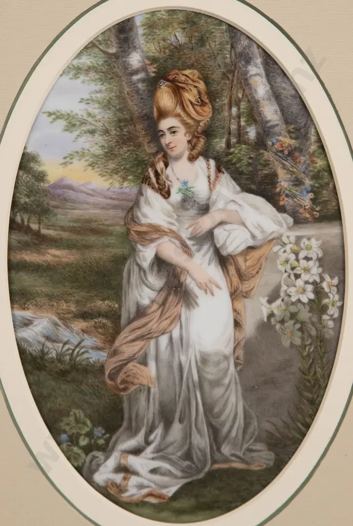 Late C19th Porcelain Tile Image 1++