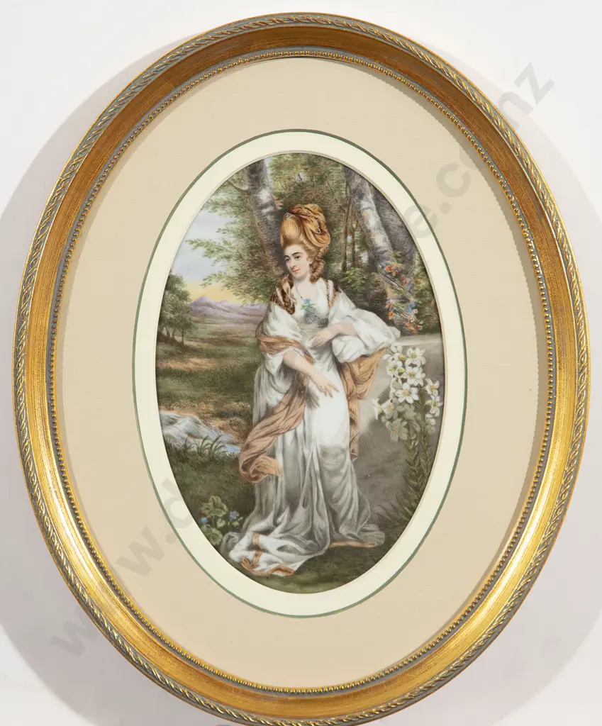 Late C19th Porcelain Tile Image 1++